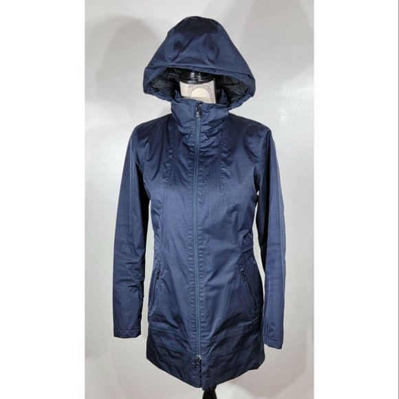The North Face City Breeze Rain Blue Jacket, Women’s Size Small - Picture 2 of 10